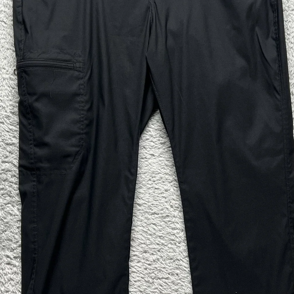 Eddie Bauer Pants Mens 38x32 Black Rainier‎ Tech Performance Outdoor Hiking